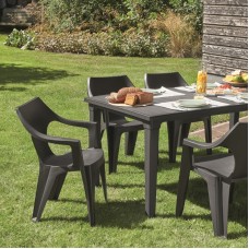 KETER. Scaun plastic graphite Dante..